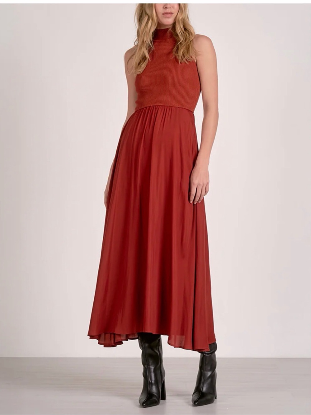 Elan Elsie Rust Dress